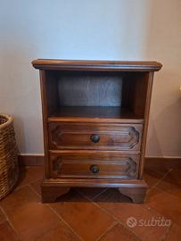 comodino legno 