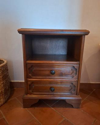 comodino legno 