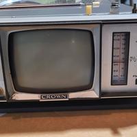 radio tele Crown vintage 