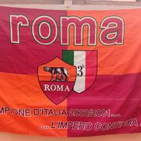 Bandiera As Roma scudetto 2000/2001