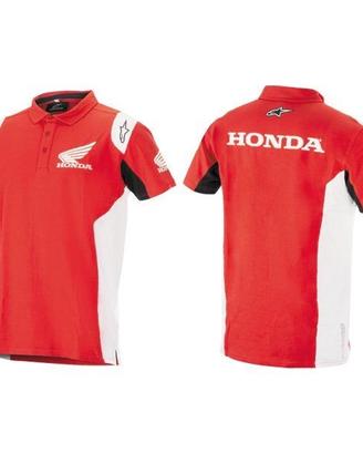 Polo maniche corte Honda by Alpinestar