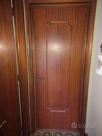 N. 9 Porte da interno in legno tamburato