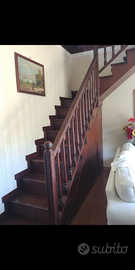 scala interna in legno