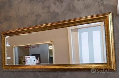 SPECCHIO GRANDE CORNICE ORO