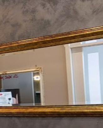 SPECCHIO GRANDE CORNICE ORO