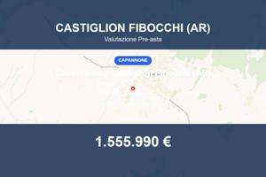 Immobile in asta di 2200 m² a Castiglion Fibocchi
