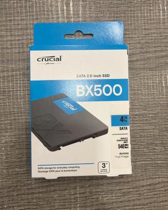 Crucial BX500 Sata ssd 4Tb