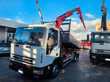 IVECO EUROCARGO 80E15 GRU+JIB E RIBALTABILE