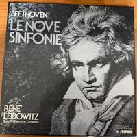 Cofanetto beethoven le nove sinfonie  33 giri
