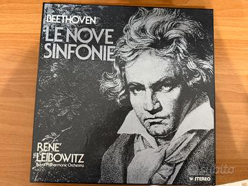 Cofanetto beethoven le nove sinfonie  33 giri