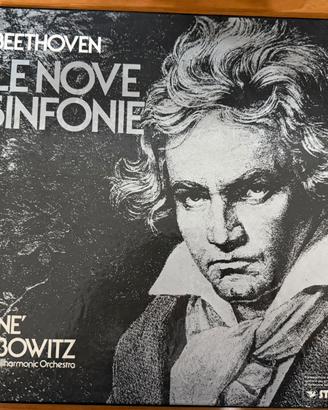 Cofanetto beethoven le nove sinfonie  33 giri