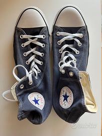 ALL STAR converse uomo blu taglia 12