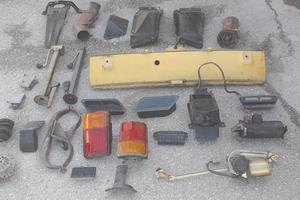 FIAT 126 PRIMA SERIE , RICAMBI VARI