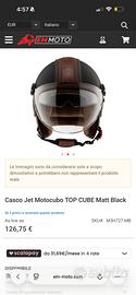 Casco Motocubo Matt Black L Como Nuovo