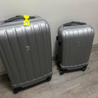 Set di 2 valigie Benetton grigie