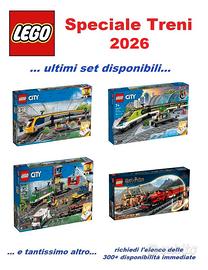 LEGO - Speciale Treni - Set NUOVI e SIGILLATI