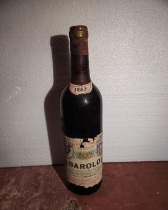 Barolo Burlotto 1967 bottiglia vintage