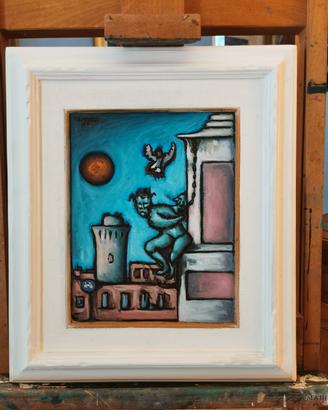 Quadro Olio su tavola 