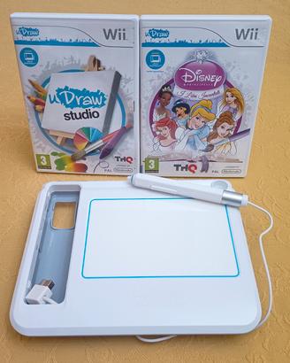 Giochi Wii: U Draw Studio e Disney Princess 