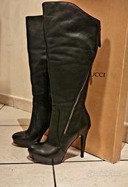 STIVALI IN PELLE N°38 Barbara Bucci