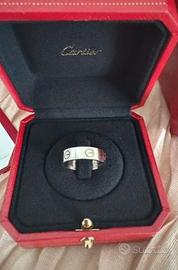 Anello Cartier Love oro bianco