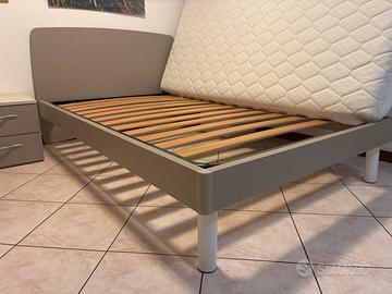 Letto con materasso 1 piazza e 1/2 (120cm)