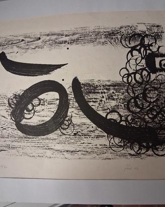 WALTER FUSI..litografia..STORICA !