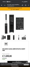 HK audio  Caddy impianto line array cassa attiva 