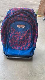 Trolley Zaino Seven Viola e rosa 