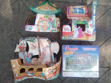 Miniature kinder con accessori