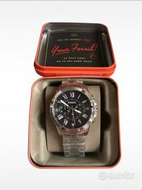 Orologio uomo Fossil Grant FS4736 Chrono bracciale