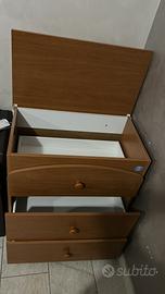 Cassettiera neonato Pali