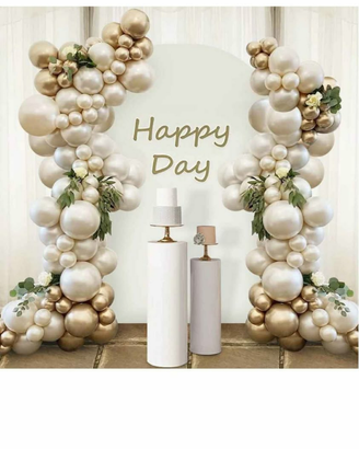 Arco in metallo per feste, compleanni,sposi