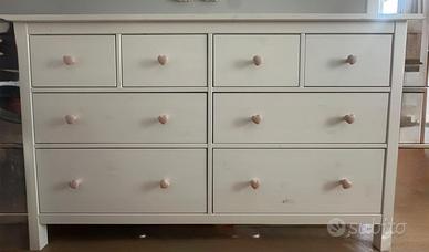 Cassettiera HEMNES con 8 cassetti