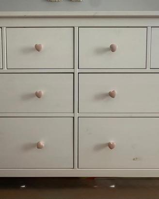 Cassettiera HEMNES con 8 cassetti
