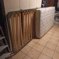 rete a doghe e materasso 1 pz 1/2