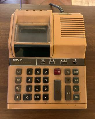 Calcolatrice Scrivente Vintage Sharp EL-2188A