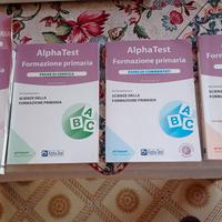 LIBRI ALPHA TEST UNIVERSITARI FORMAZIONE PRIMARIA