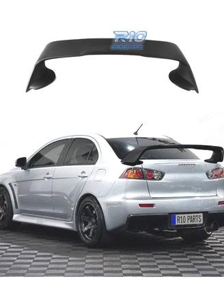 ALETTONE MITSUBISHI LANCER 08-15 NERO LUCIDO