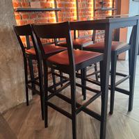 Tavolo IKEA mittzon alto con 4 sedie furlani