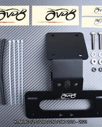 Portatarga KTM RC 125 / 200 / 250 / 390 2014 2021