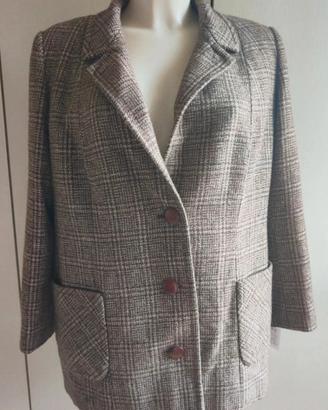 Giacca Blazer Vintage Anni '80 in Lana - Taglia L