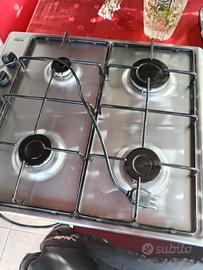 Piano cottura beko acciaio inox 