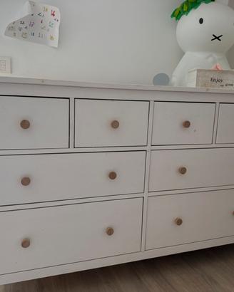 Cassettiera Hemnes 8 cassetti