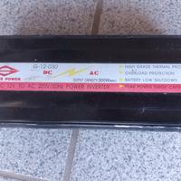 inverter 12vdc/230ac 300 watt