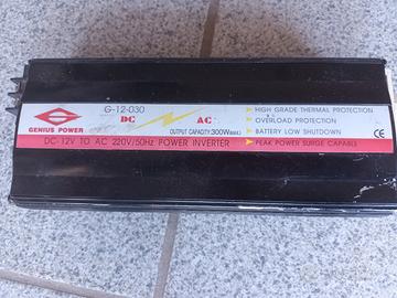 inverter 12vdc/230ac 300 watt
