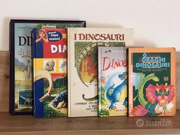 Lotto 5 Libri Dinosauri William Stout 1982