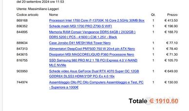 Pc gaming fascia alta