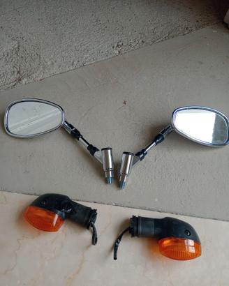 Specchietti e luci di direzione Yamaha FZ6 