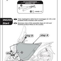 Coprigambe Tucano Urbano per Honda Sh 125 150